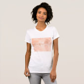 Lovers op een bevroren vijver t-shirt (Voorkant volledig)