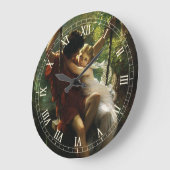 Lovers op een Swing. Lente van Pierre Auguste Cot Grote Klok (Hoek)