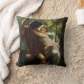 Lovers op een Swing. Lente van Pierre Auguste Cot Kussen (Deken)