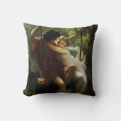 Lovers op een Swing. Lente van Pierre Auguste Cot Kussen (Voorkant)
