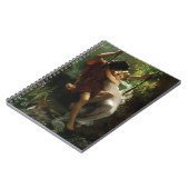 Lovers op een Swing. Lente van Pierre Auguste Cot Notitieboek (Linkerzijde)