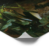 Lovers op een Swing. Lente van Pierre Auguste Cot Poster (Hoek)