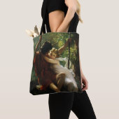 Lovers op een Swing. Lente van Pierre Auguste Cot Tote Bag (Dichtbij)