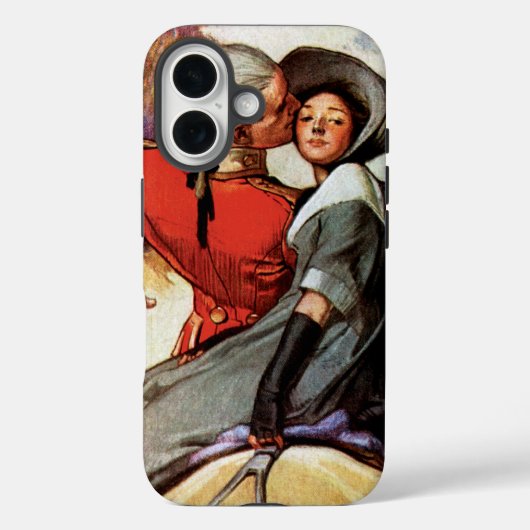 Lovers op Horseback Case-Mate iPhone Case (Achterkant)