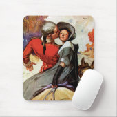 Lovers op Horseback Muismat (Met muis)