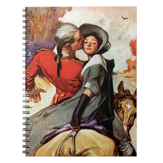 Lovers op Horseback Notitieboek (Voorkant)