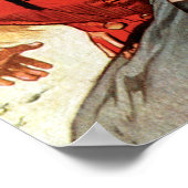 Lovers op Horseback Poster (Hoek)