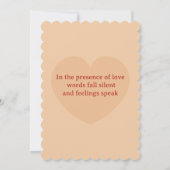 Lover's Party - Valentine’s Day party Invitation Kaart (Achterkant)