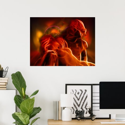 Lovers Poster (Thuiskantoor)