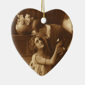 Lovers, Romance van liefde Romantische muziek Keramisch Ornament (Rechts)