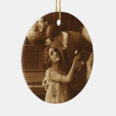  Lovers, Romance van liefde Romantische muziek Keramisch Ornament (Rechts)