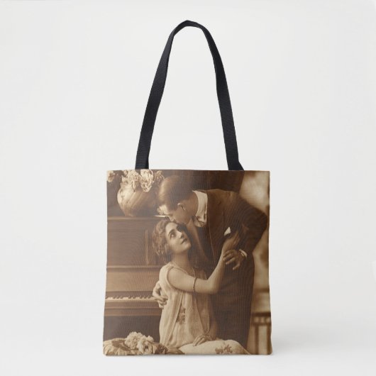  Lovers, Romance van liefde Romantische muziek Tote Bag (Voorkant)
