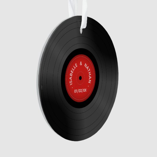 Lovers Romantic Vinyl Ornament (voorkant)