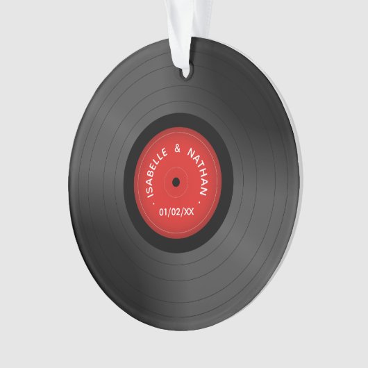 Lovers Romantic Vinyl Ornament (voorkant)