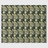 Lovers Secrets Sexy  Pin-up Couple Love Cadeaupapier (Vlak)