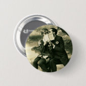 Lovers Secrets Sexy Pin-up Couple Love Ronde Button 5,7 Cm (Voorkant /achterkant)