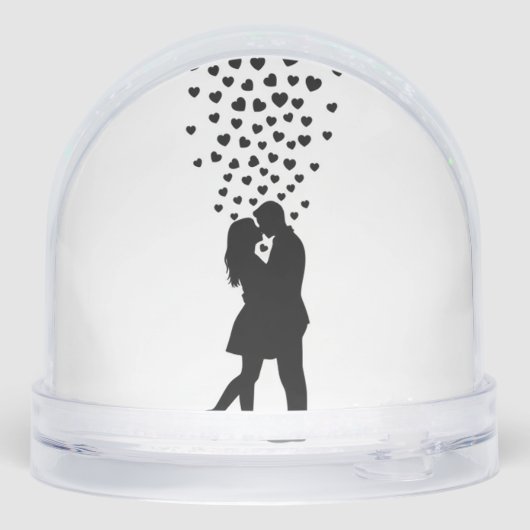 Lovers Snow Globe Sneeuwbol (Achterkant)
