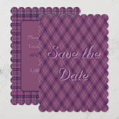 Lover's Sunset Save the Date (Voorkant / Achterkant)