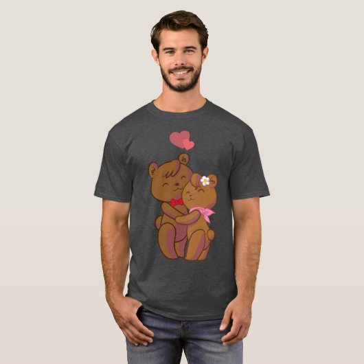 Lovers Teddy T-shirt (Voorkant volledig)
