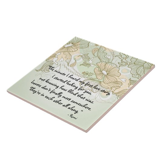 Lovers Tegeltje (Zijkant)