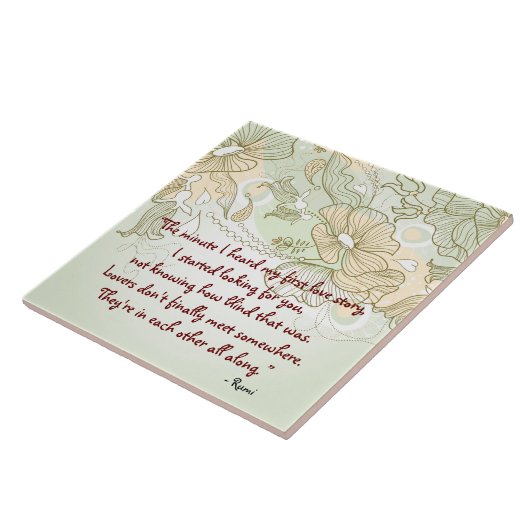 Lovers Tegeltje (Zijkant)