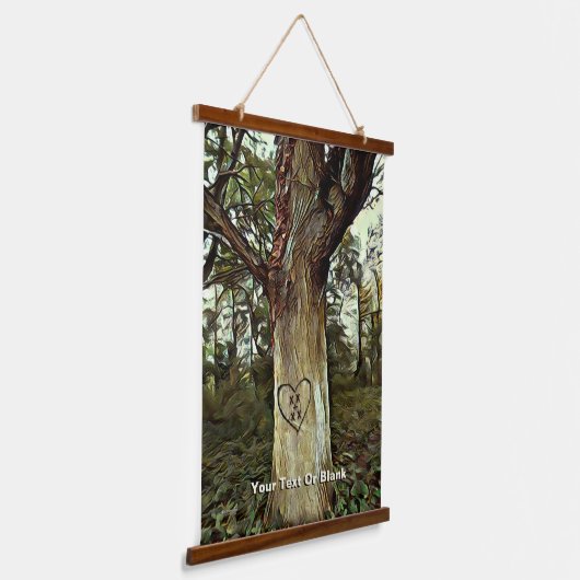 Lovers Tree Hangend Wandkleed (Gebogen)