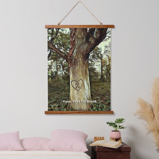 Lovers Tree Hangend Wandkleed (Slaapkamer)