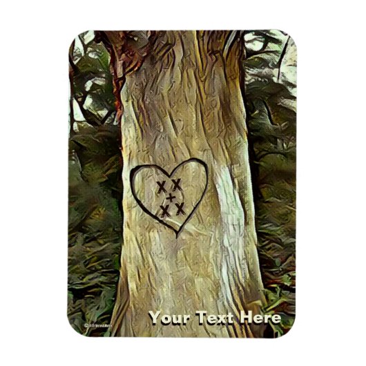 Lovers Tree Magneet (Verticaal)