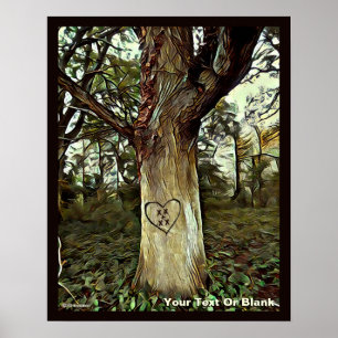Lovers Tree Poster