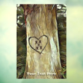 Lovers Tree Raamsticker (Vel 3)