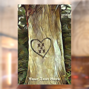 Lovers Tree Raamsticker