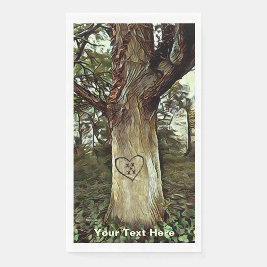 Lovers Tree Servet (Voorkant)