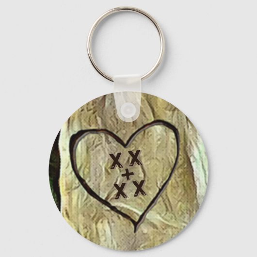 Lovers Tree Sleutelhanger (Voorkant)