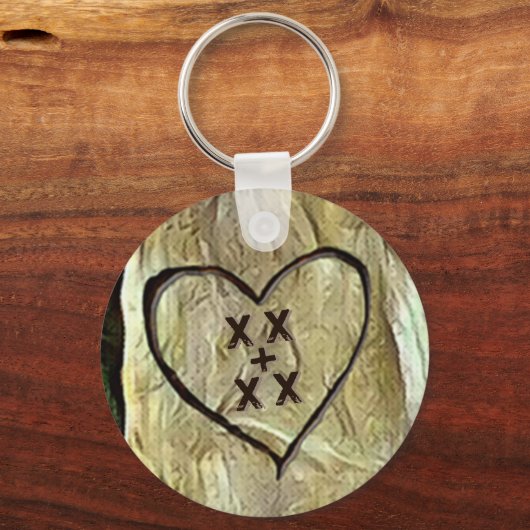 Lovers Tree Sleutelhanger (Voorkant)