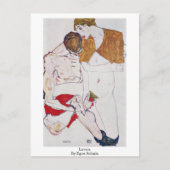 Lovers van Egon Schiele Briefkaart (Voorkant)