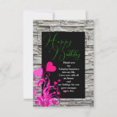 Lover's verjaardag kaart (Voorkant)