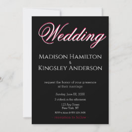 Lovers Wedding Silver Padlock Fab Fun Invitation Kaart