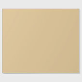 Lovertgele kleur effen cadeaupapier (Vlak)