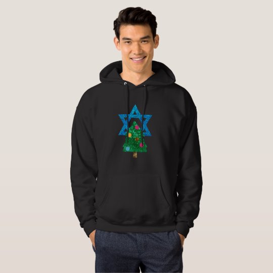 lovertje christmukkah hanukkah mannen hoody