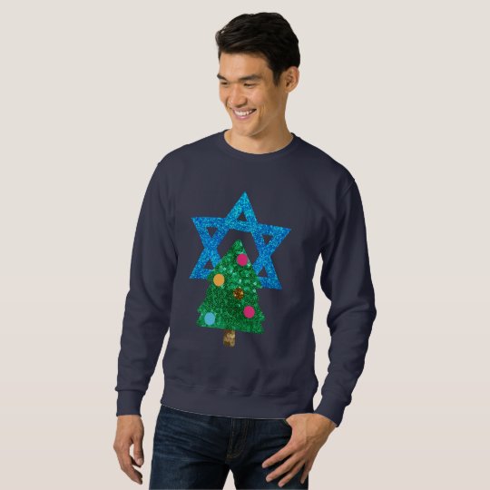 lovertje christmukkah hanukkah mannen sweatshirt
