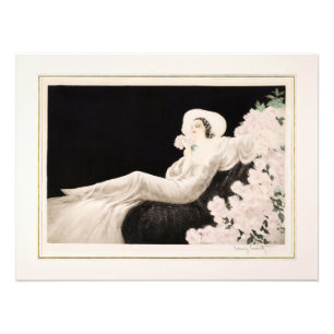 Love's Blossom beroemd gemaakt door Louis Icart Foto Afdruk