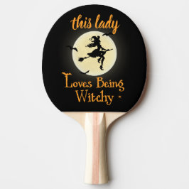 Loves die Witchy zijn Tafeltennisbatje