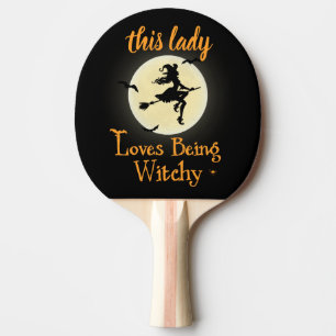 Loves die Witchy zijn Tafeltennisbatje