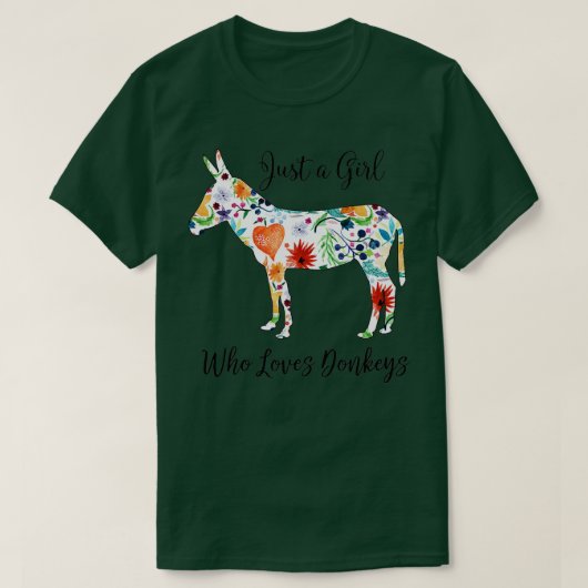 LOVES DONKEYS T-SHIRT (Design voorkant)