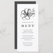 Love's Embrace | Menu Octopus Théleed (Voorkant / Achterkant)