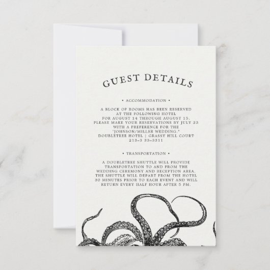 Love's Embrace | Reactie op RSVP Kaartje (Voorkant)