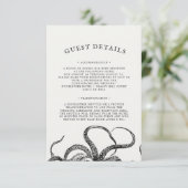 Love's Embrace | Reactie op RSVP Kaartje (Staand voorkant)