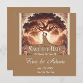 Love's Everlasting Promise: een bruiloft uitnodigi Kaart (Voorkant / Achterkant)