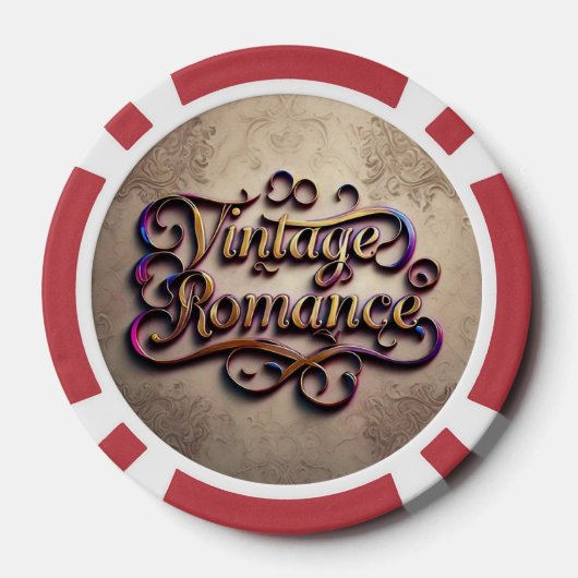  Love's Gentle Touch Poker Chips (Achterkant)