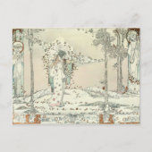  "Love's Golden Dream" van Jessie M. King Briefkaart (Voorkant)